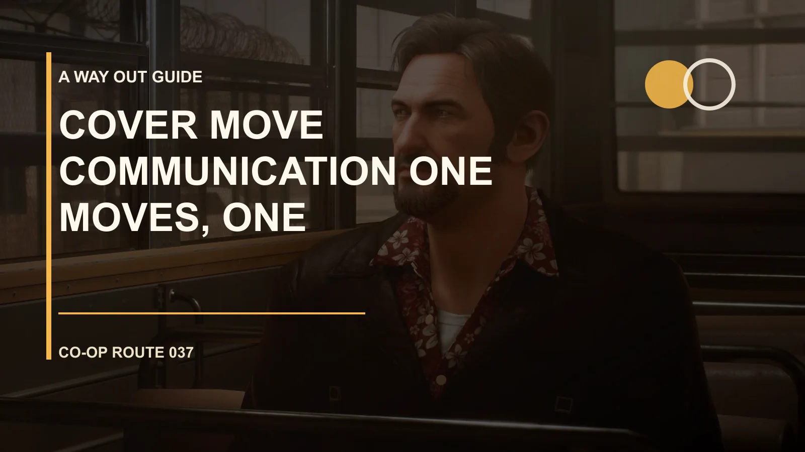 Cover Move Communication: One Moves, One Watches Flank