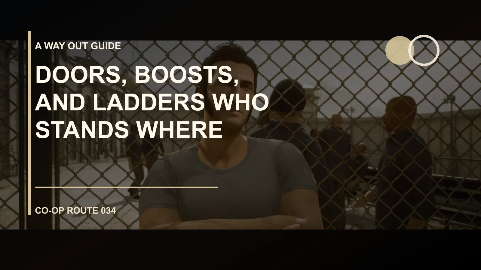 Doors, Boosts, and Ladders: Who Stands Where First