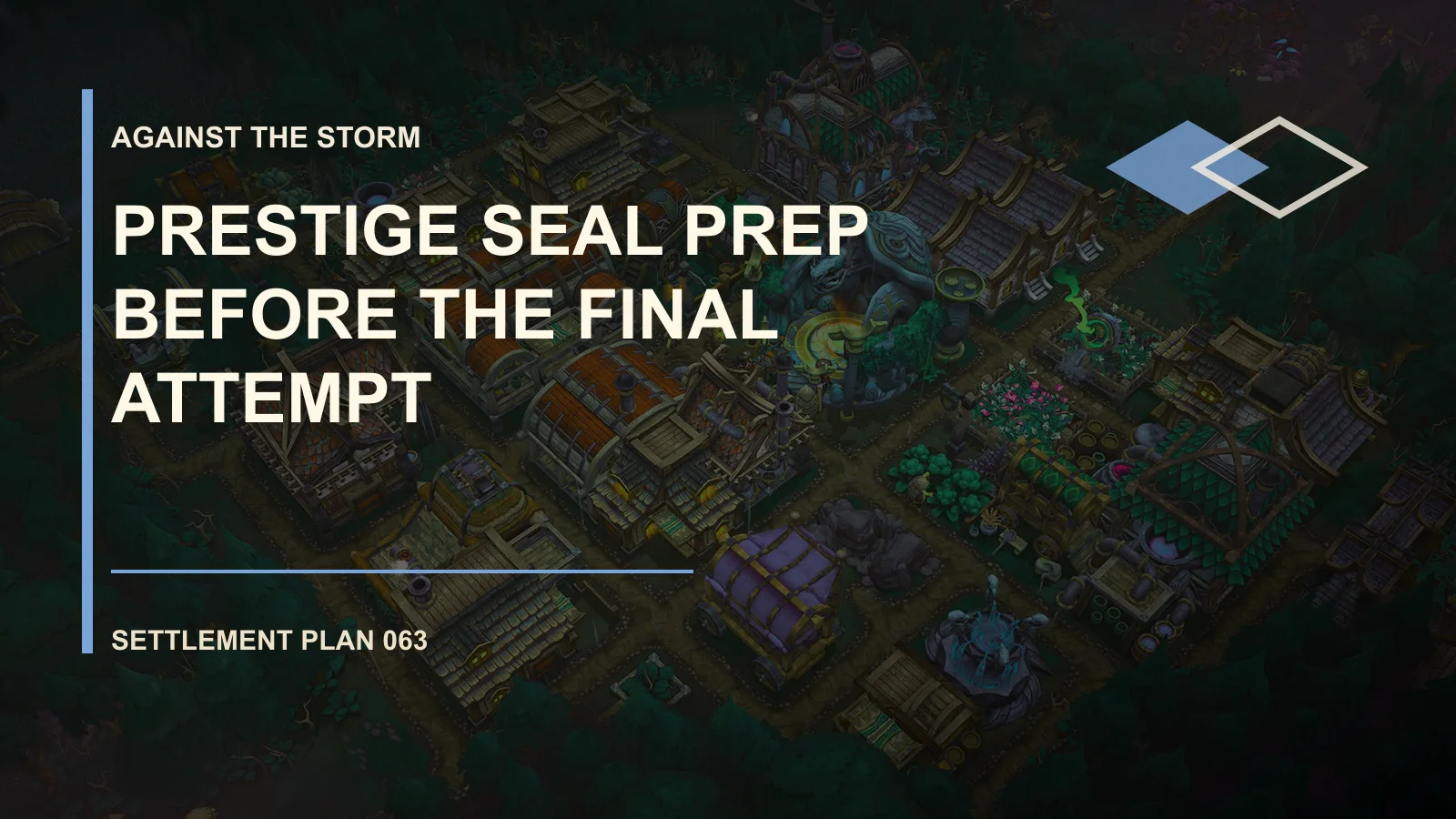 Prestige Seal Prep Before the Final Attempt