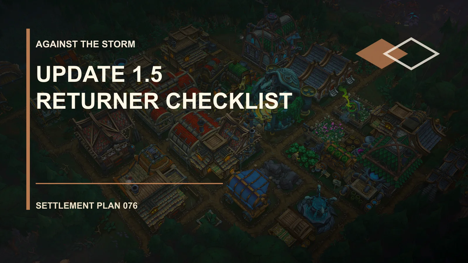 Update 1.5 Returner Checklist