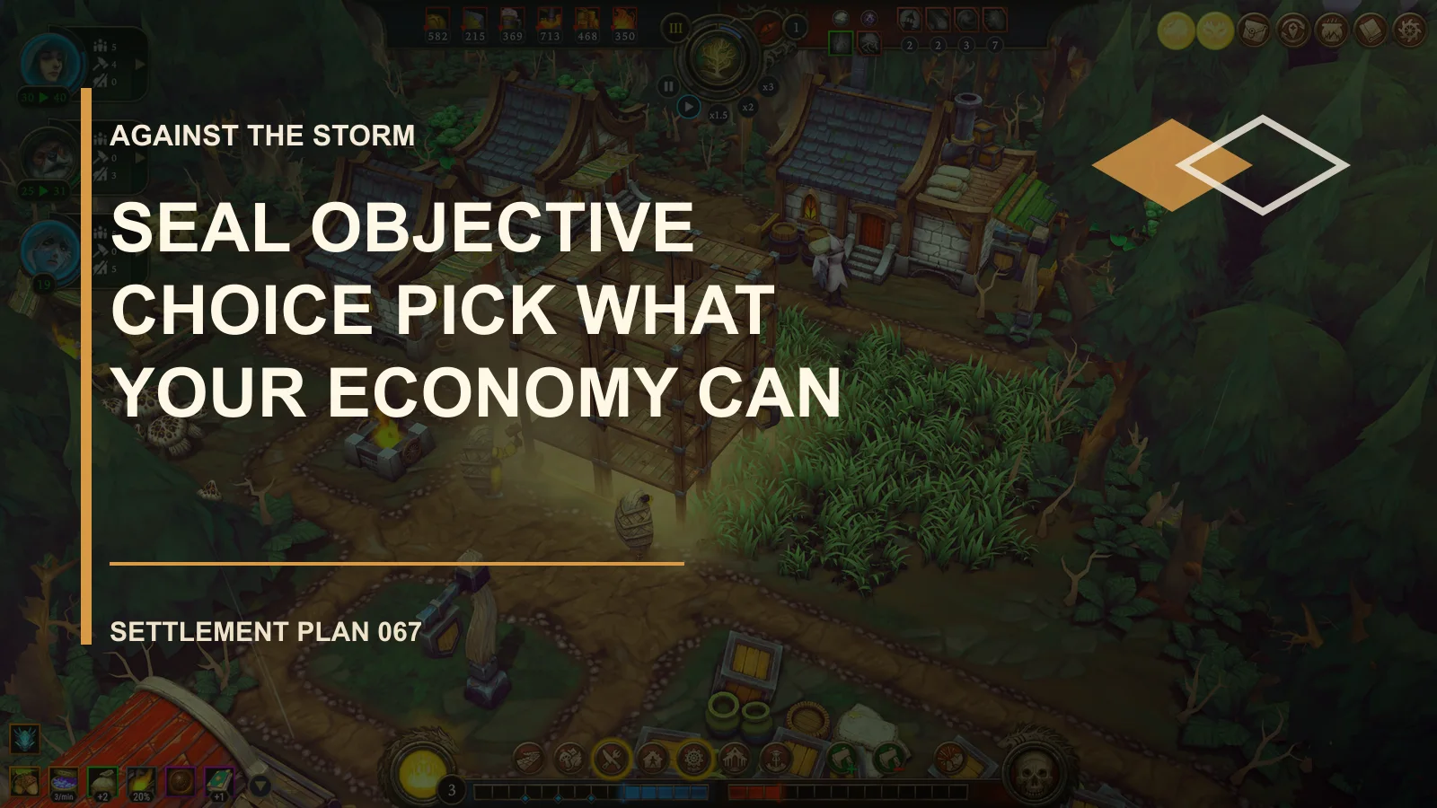 Seal Objective Choice: Pick What Your Economy Can Do