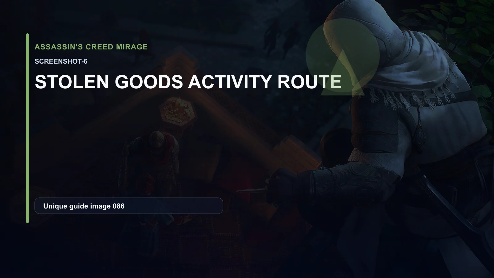 Stolen Goods Activity Route: What to Check Before Stealing Clues