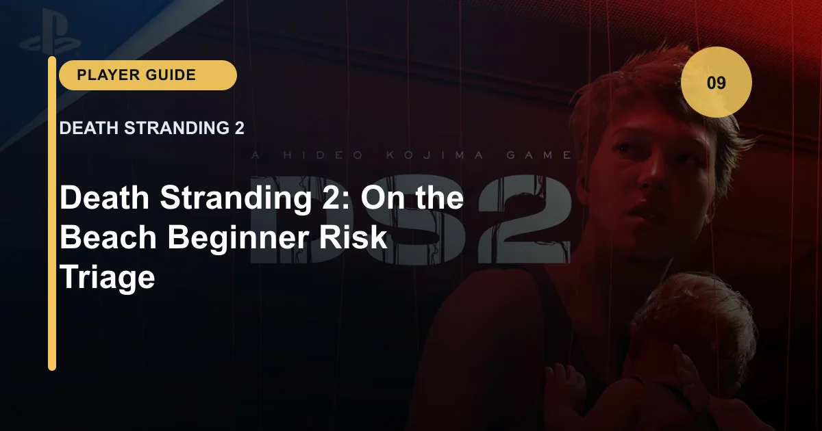 Death Stranding 2: On the Beach Beginner Risk Triage